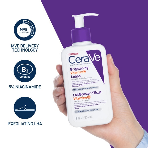 Cerave Vitamin C Lotion With Niacinamide & Ceramides 236Ml