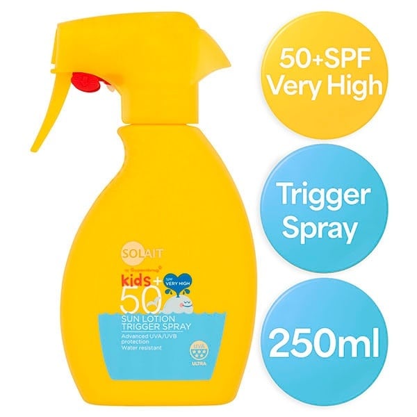Solait Kids Sun Lotion Trigger Spray SPF50 250ml