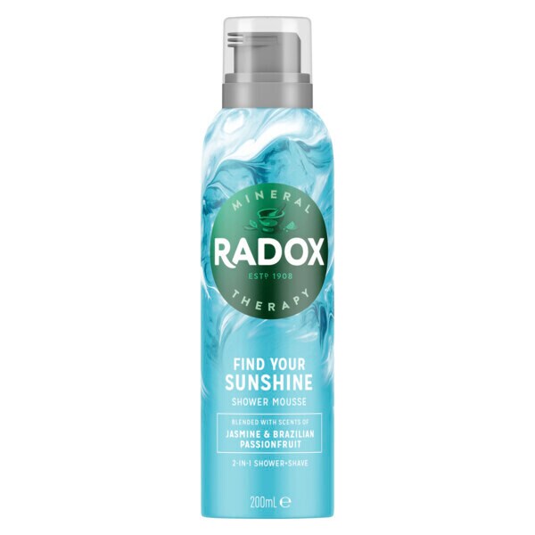 DNR Radox Find Your Sunshine Shave + Shower Mousse 200ml