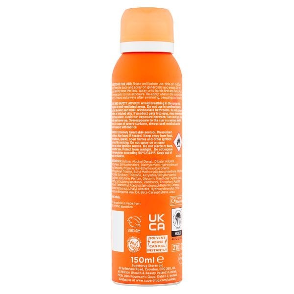 Solait Transparent Sun Spray SPF50