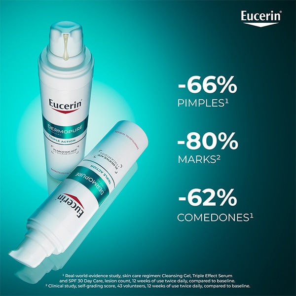 Eucerin Dermopure Clinical Triple Action Fluid 40ml