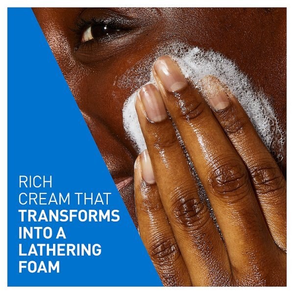 CeraVe Cream to Foam Cleanser with Hyaluronic Acid for Dry Skin 473ml