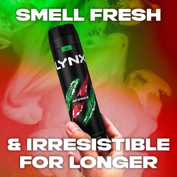 Lynx Africa Aerosol Body Spray 250 ml