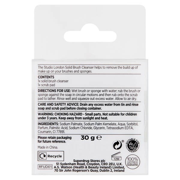 DNR STUDIO BRUSH CLEANSER WITH SCRUB PAD