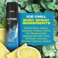 Lynx Deodorant Bodyspray Aerosol Ice Chill 250ml