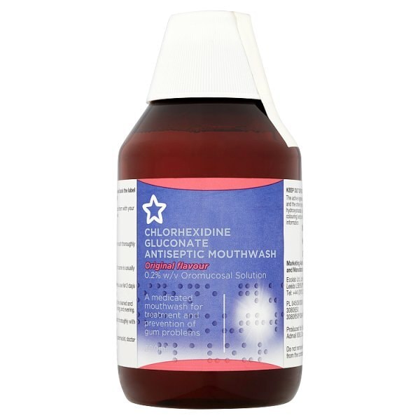 DNR Superdrug Chlorhexidine Mouthwash Original Flavour 300ml
