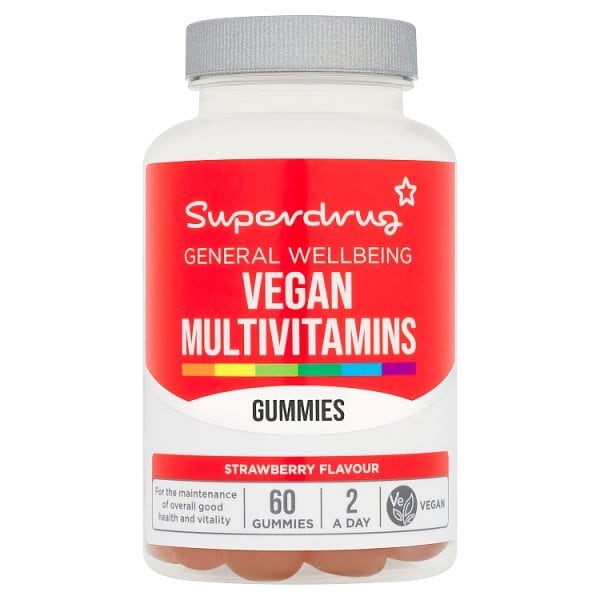 Superdrug Vegan Multivitamin Gummies 60s
