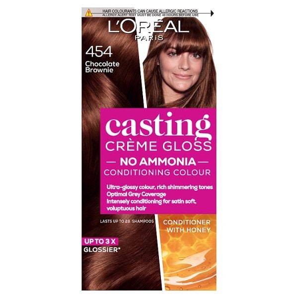 Casting Crème Gloss 454 Chocolate Brownie Semi Perm Hair Dye