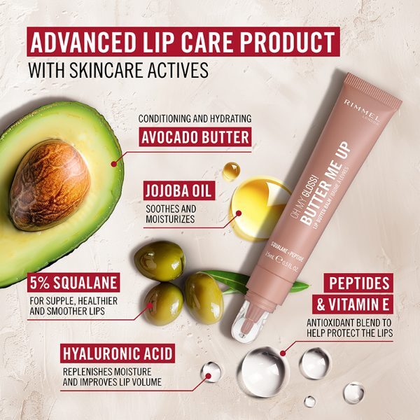 Rimmel Oh My Gloss! Butter Me Up - Pumpkin Spice