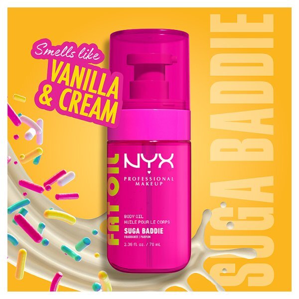 NYX Professional Makeup Fat Oil Body Oil Suga Baddie 70ml