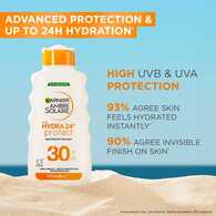 Ambre Solaire Hydra 24 SPF30 Lotion 175ml