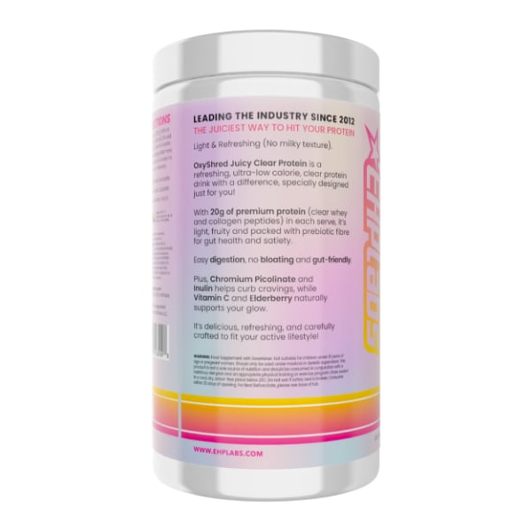 Oxyshred Juicy Clear Protein Pink Lemonade