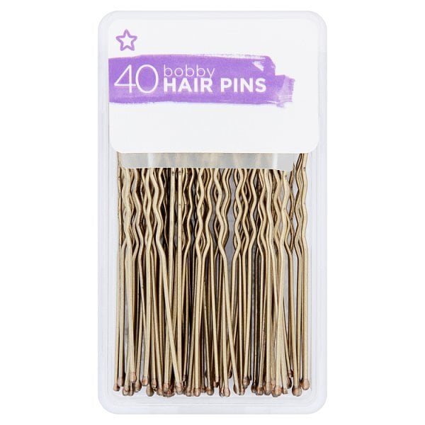 Superdrug Bobby Pins 40 Blonde Hair Superdrug