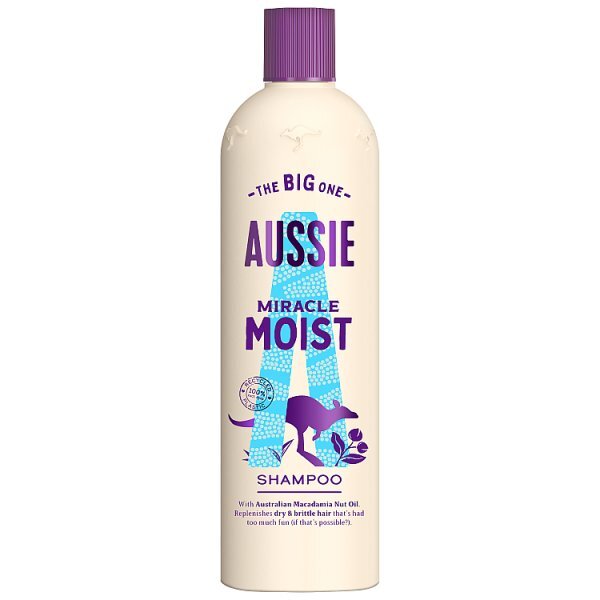 Aussie Miracle Moist Shampoo 500ml