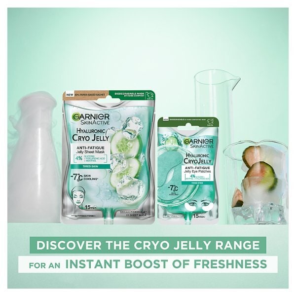 Garnier Anti?Fatigue Hyaluronic Acid & Cucumber Jelly Eye Patches