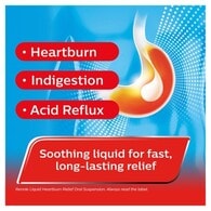 Rennie Liquid Heartburn & Indigestion Relief 250ml