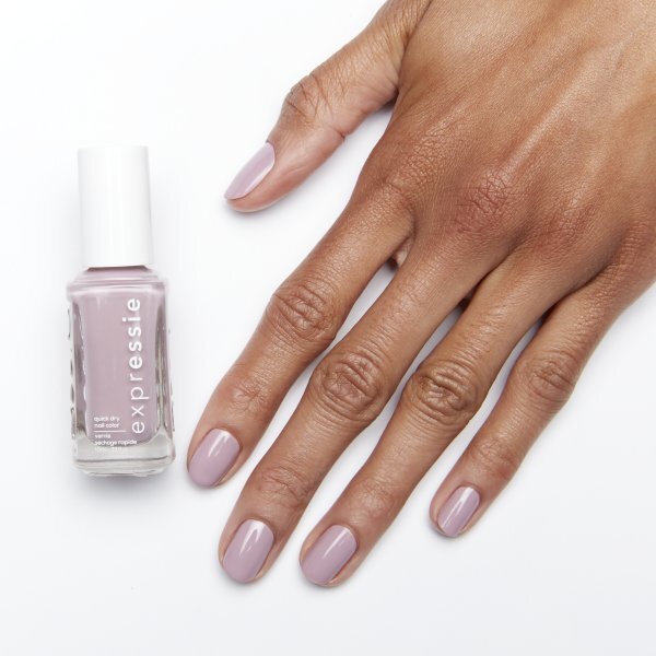 essie Expressie 310 Throw It On Lilac Quick Dry Nail Polish