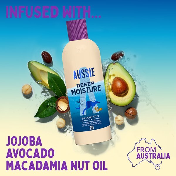 Aussie Deep Moisture Shampoo 300ml