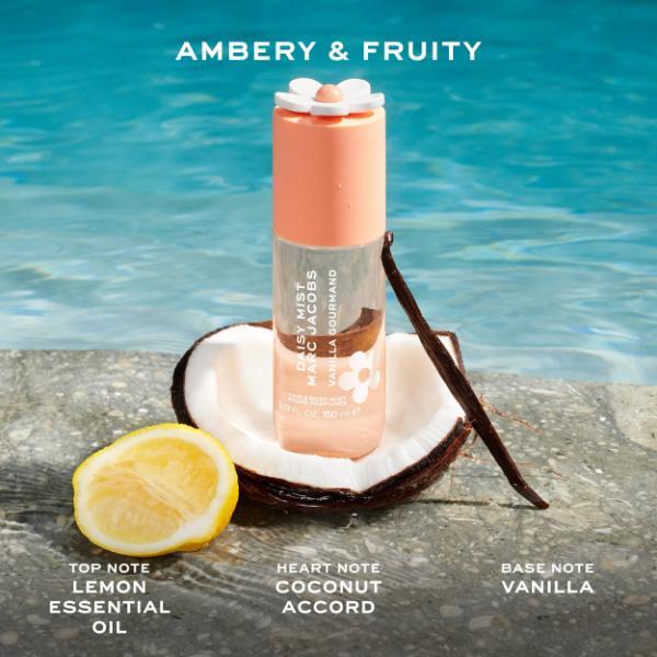 Marc Jacobs Daisy Vanilla Gourmand Fizz Hair and Body Mist 150ml