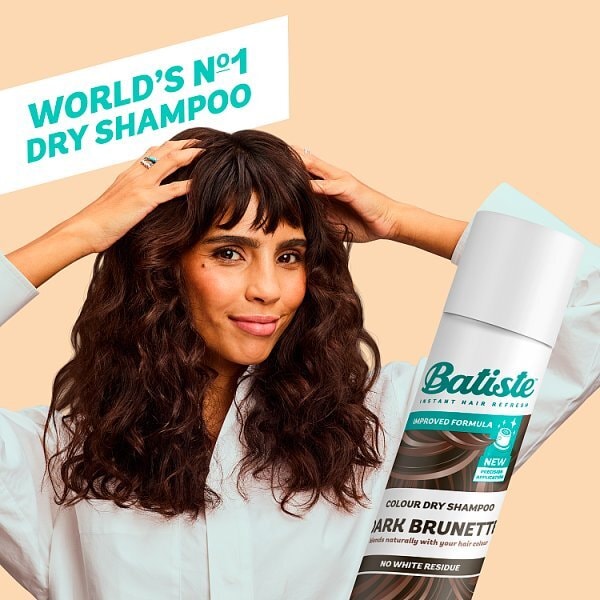 Batiste Dry Shampoo Dark & Deep Brown 200ml