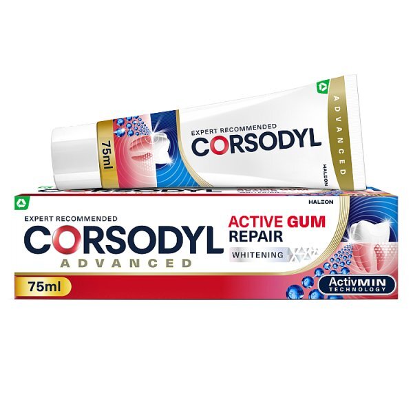 Corsodyl Active Gum Repair Toothpaste Fresh Mint 75Ml