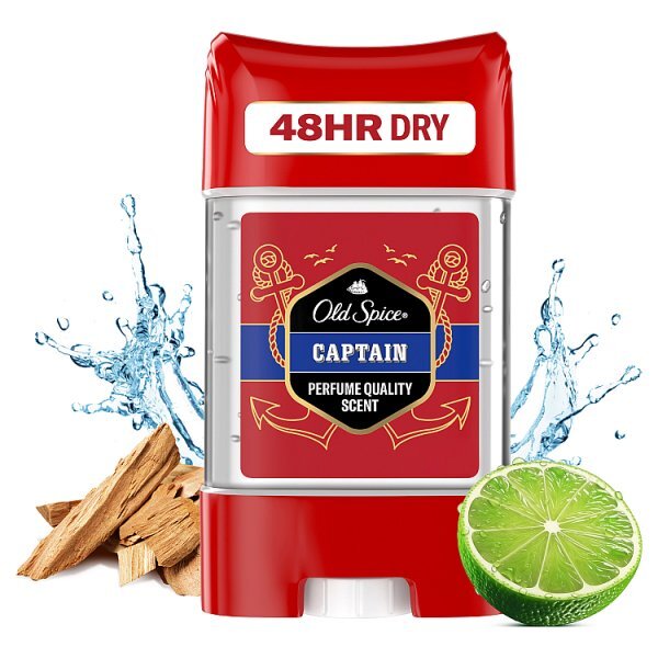 Old Spice Red Collection Antipersp Clear Gel Captain 70Ml