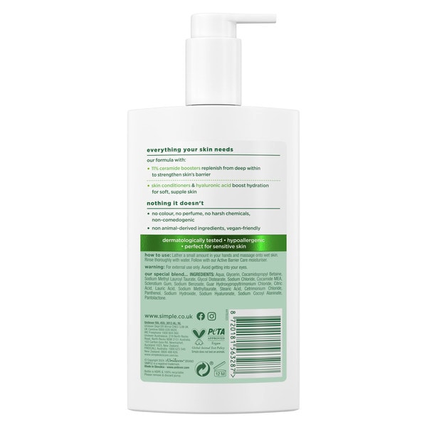 DNR Simple Replenishing Face Cleanser