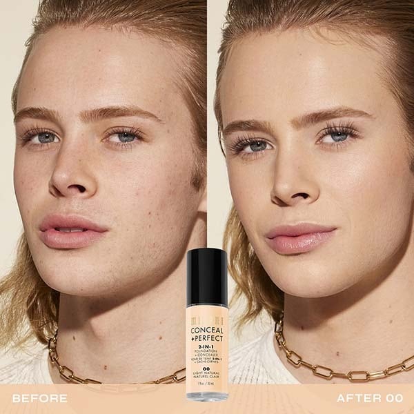 Conceal + Perfect 2 in 1 Foundation 00 Light Natural 30ml