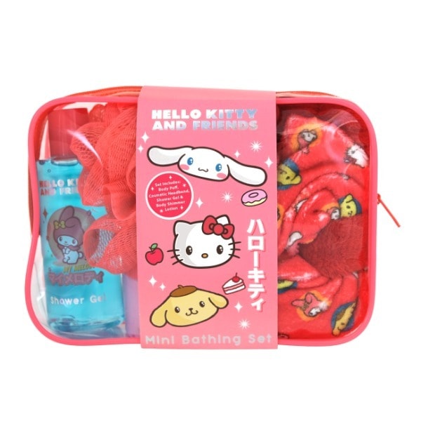 Hello Kitty Mini Bathing Bundle Christmas Gift Set
