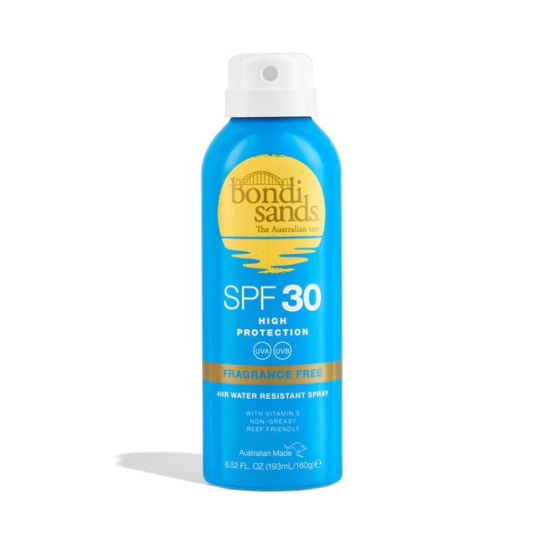 Bondi Sands Spf 30 Aerosol Mist Spray Frgrance Free 160G