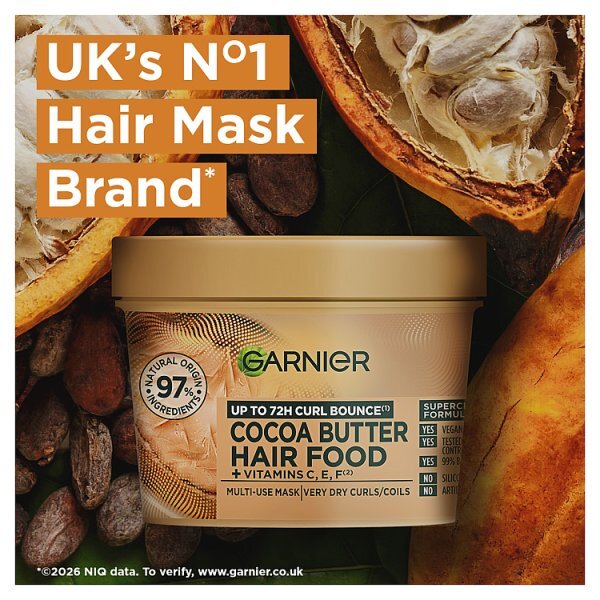Garnier Ultimate Blends Hair Food Cocoa Butter Hair Mask