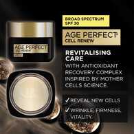 L'oreal Paris Age Perfect Cell Renew Spf30 Day Cream 50Ml