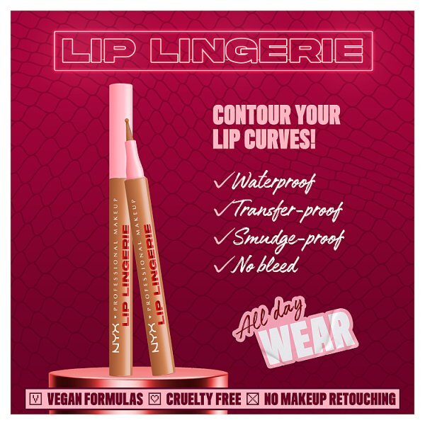 NYX Professional Makeup Lip Lingerie Liner Stain Teaseulater