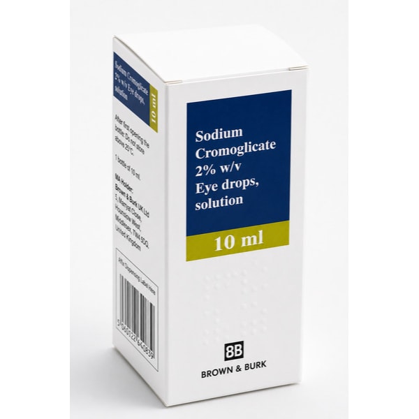 Sodium Cromoglicate 2% W/V Eye Drops, Solution