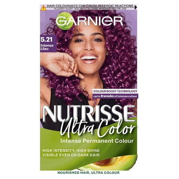Garnier Nutrisse Permanent Hair Dye 5.21 Intense Lilac