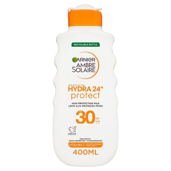 Garnier Ambre Solaire Hydra24 Milk Spf30 400ml
