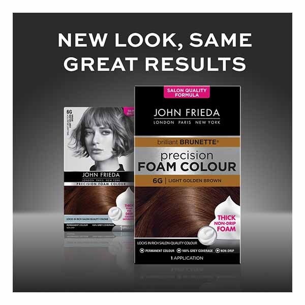 John Frieda Precision Foam Colour Light Golden Brown 6G