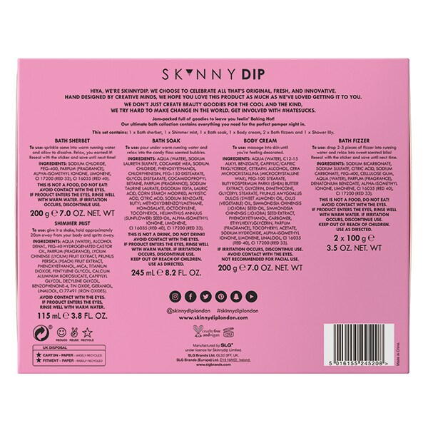 Skinny Dip Born Ready Bath Mix Kit