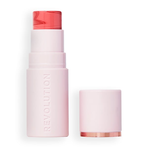 Revolution Skin Silk Marble Blush Stick Rosy Cheeks