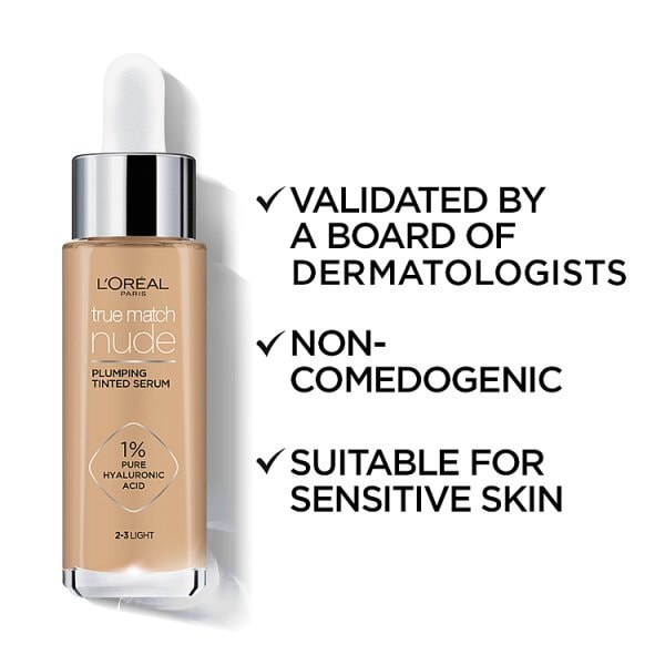 L'Oréal Paris True Match Nude Tinted Serum 10-12 Very Deep