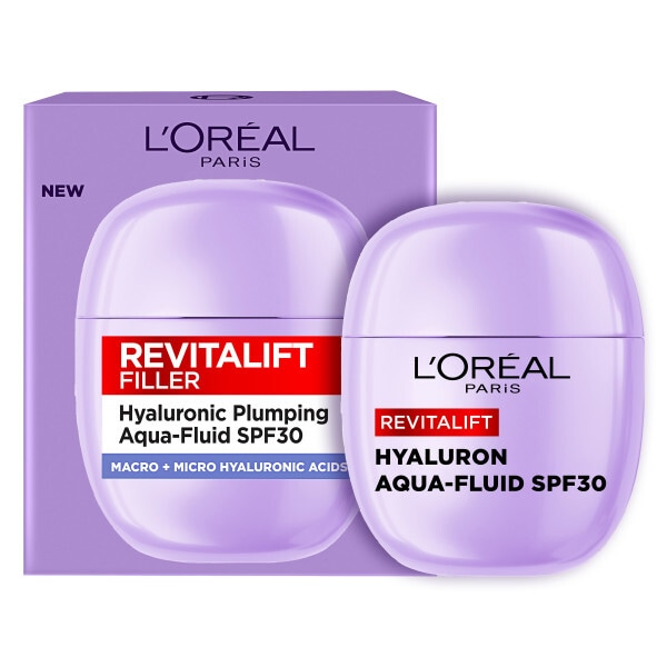 Revitalift Filler Plumping Daily Aqua-Fluid Sp30 Moisturiser
