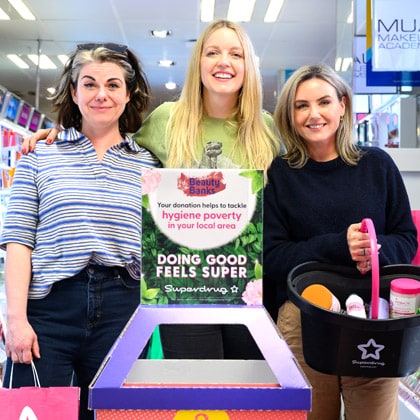 <p style="font-size: 1.6rem;font-weight: 600;padding: 0 1.5rem;text-transform: none;line-height: 1.4;min-height: 70px;margin: 0;">
Superdrug celebrates National Beauty Bin Day with Beauty Banks</p>