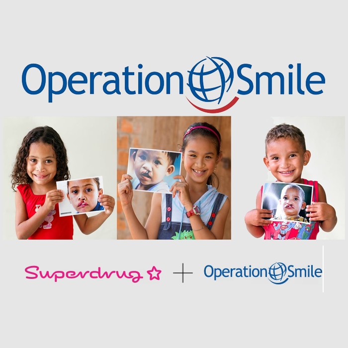 <p style="font-size: 1.6rem;font-weight: 600;padding: 0 1.5rem;text-transform: none;line-height: 1.4;min-height: 70px;margin: 0;">Superdrug pledge donation to Operation Smile charity</p>