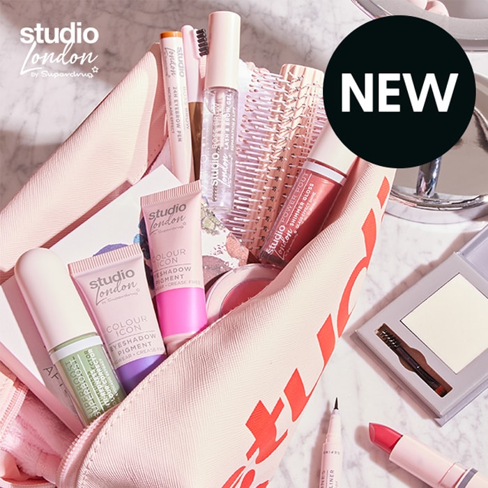 <p style="font-size: 1.6rem;font-weight: 600;padding: 0 1.5rem;text-transform: none;line-height: 1.4;min-height: 70px;margin: 0;">Introducing Studio London Cosmetics by Superdrug</p>