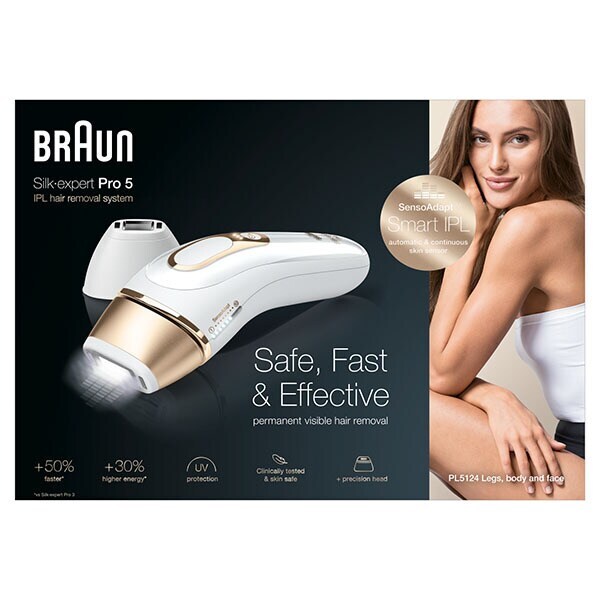 Braun Face, Legs & Body – Smooth All Around with IPL & Face Bundle 