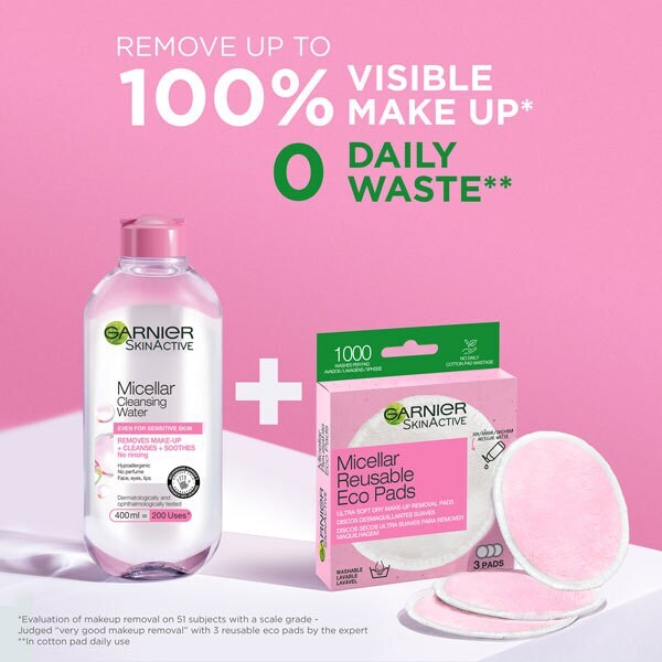 Garnier Micellar Eco Pads Bundle