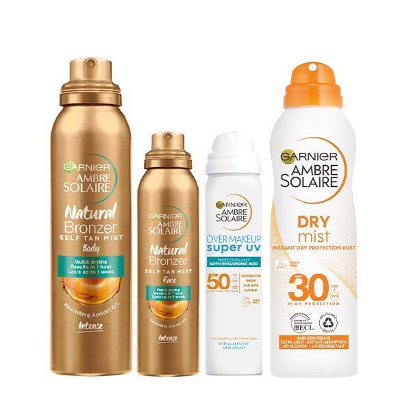 Garnier Ambre Solaire Heroes Sun Care and Bronzing Bundle