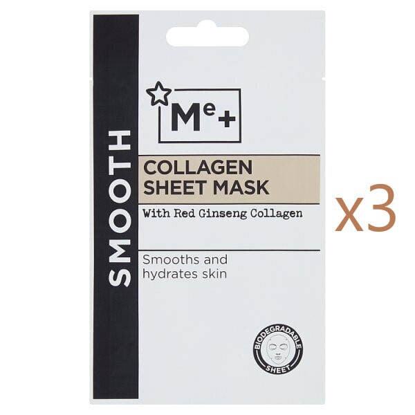 Me+ Collagen Sheet Mask x3 Bundle