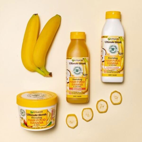 Garnier Ultimate Blends Hair Food Banana Bundle