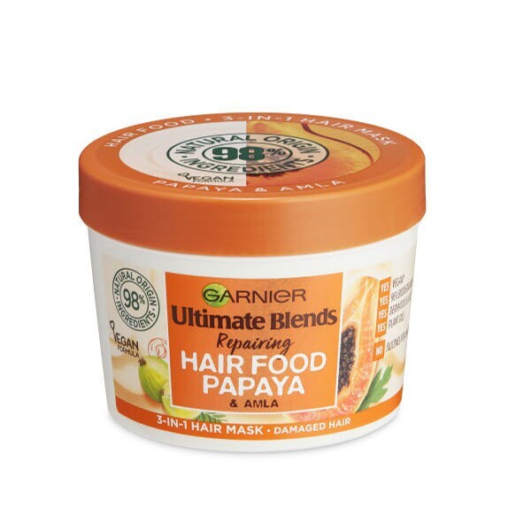 Garnier Ultimate Blends Hair Food Papaya Bundle